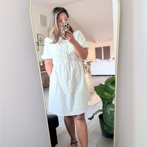 Chic White Midi Dress